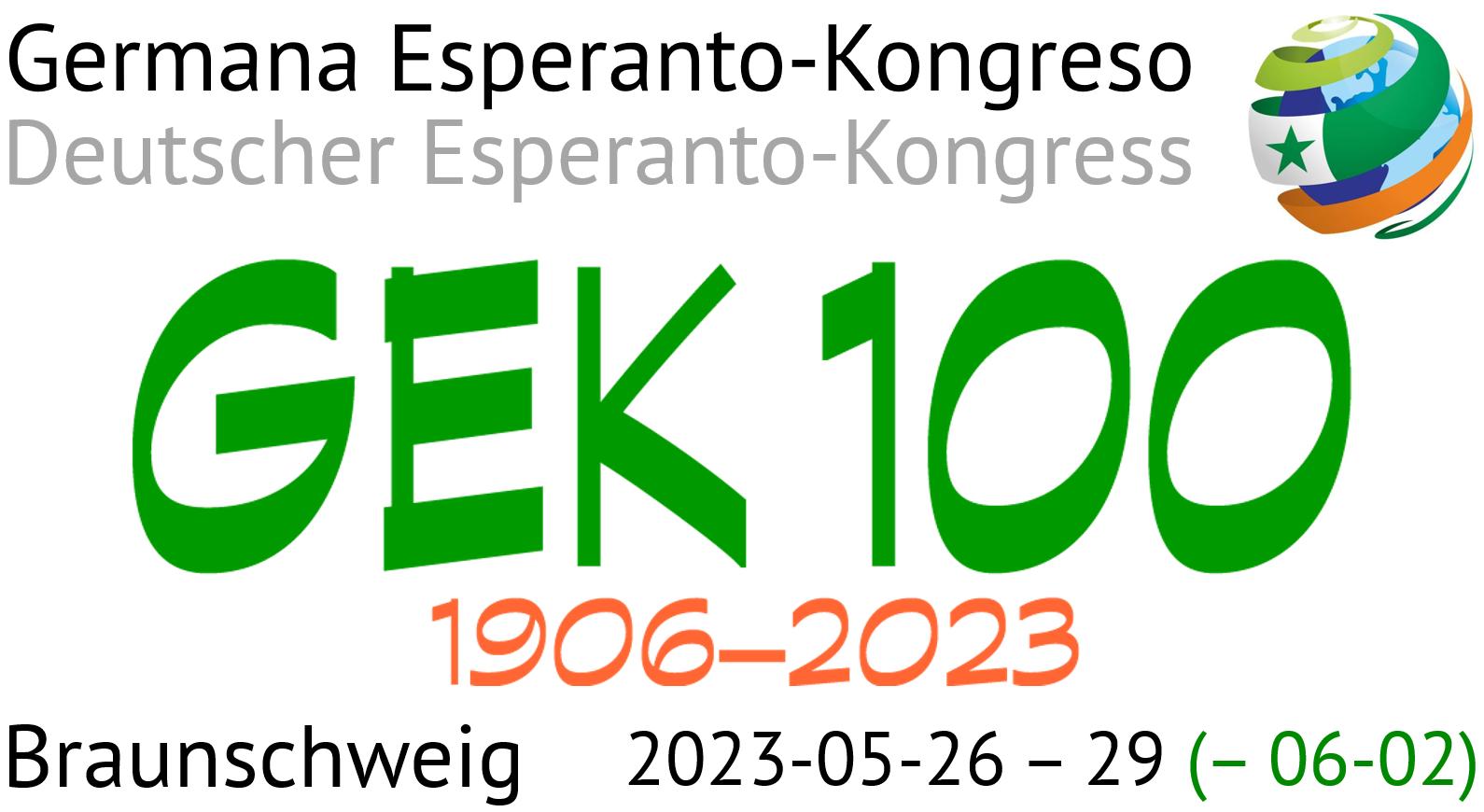 Afisxo Germana Esperanto-Kongreso 2023